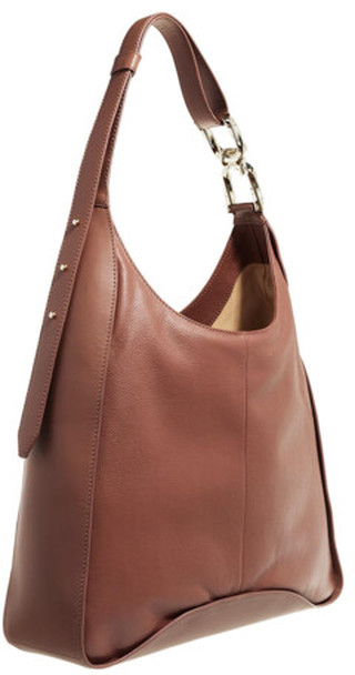 Shopper Chelsia Chain Detail Hobo Bag in fawn