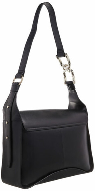  Shopper Cheriah Chain Detail Mini Shoulder Bag in black