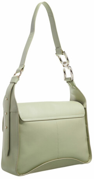  Shopper Cheriah Chain Detail Mini Shoulder Bag in green