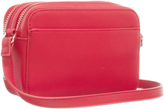  Shopper Stinah Heart Studded Small Camera Bag in red