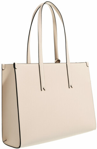 Emporio Armani Shopper Shopping Bag M Minidollaro Pu in fawn