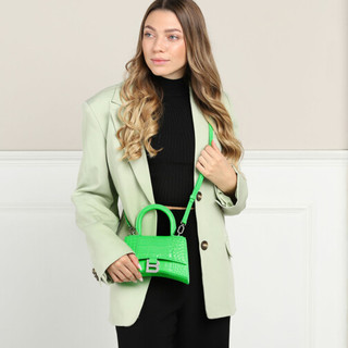  Satchel Bag Hourglass XS Bag in green