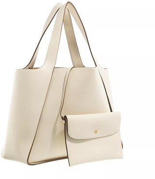  Tote Logo Tote Bag Leather Gr. unisize in Creme