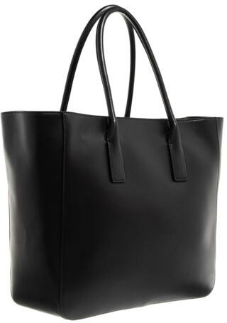  Shopper Shopping Bag in black