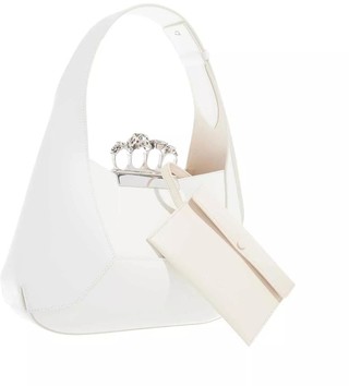  Crossbody Bags The Jewelled Hobo Bag Gr. unisize in Creme