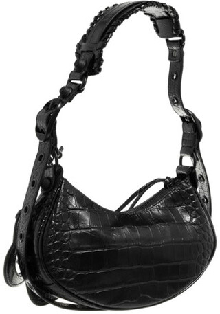  Hobo Bag Le Cagole Extra Small Shoulder Bag in black