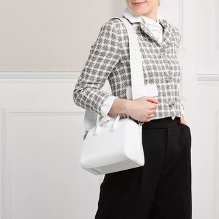  Crossbody Bags Mini antigona Bag in 4G Perforated Leather Gr. unisize in Weiß