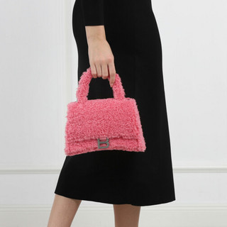  Crossbody Bags Hourglass Top Handle Bag in pink