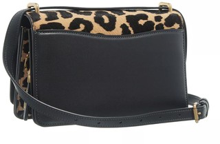  Pochettes Leopard Printed Haircalf Bandit Shoulder Bag Gr. unisize in Braun