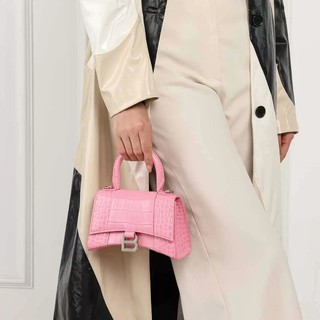  Crossbody Bags Hourglass Top Handle XS Shoulder Bag in pink