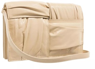  Crossbody Bags Cassette Bag in Woven Leather Gr. unisize in Beige