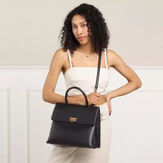  Satchel Bag Ladies Medium Top Handbag Gr. unisize in Schwarz