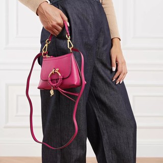  Crossbody Bags Joan Crossbody Bag Mini Leather Gr. unisize in Rosa