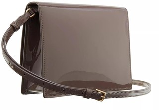 Dolce&Gabbana Crossbody Bags DG Logo Shoulder Bag Patent Leather Gr. unisize in Braun