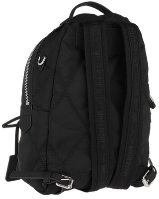  Rucksäcke Quilted Zip Backpack in schwarz