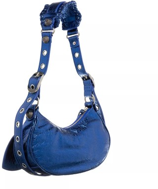  Pochettes Le Cagole XS Shoulder Bag Metallized Gr. unisize in Blau
