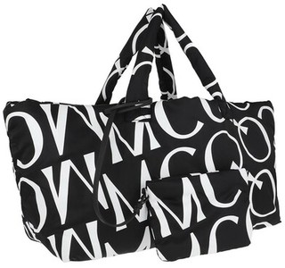  Shopper Mono Tote Bag in black
