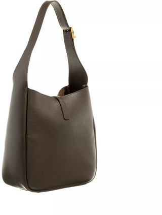  Hobo Bag Le 5 À 7 Supple Small in Grained Leather Gr. unisize in Braun