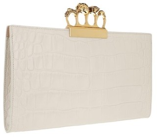  Clutches Clutch Leather in white