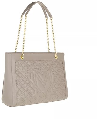  Tote Borsa Quilted Pu Gr. unisize in Grau