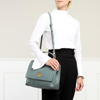  Satchel Bag Liya Handbag Grainy Leather in gray