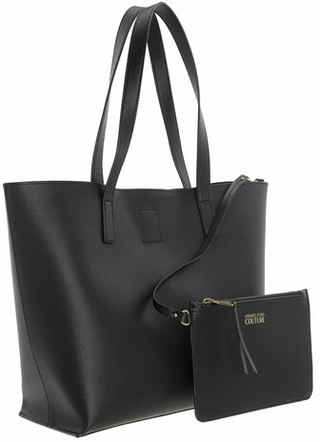  Jeans Couture Shopper Shopping Bag in black