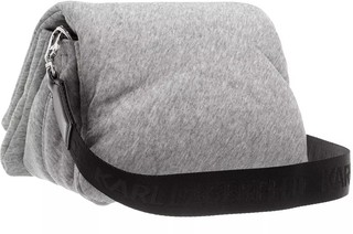  Crossbody Bags Signature Soft Sm Jersey Shoulder Bag Gr. unisize in Grau