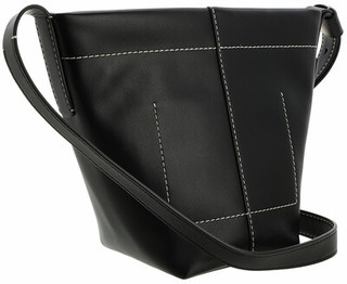  Beuteltasche Barrow Leather Mini Bucket Bag in black