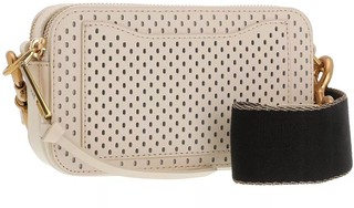  Crossbody Bags The Perforated Snapshot Crossbody Leather Gr. unisize in Beige
