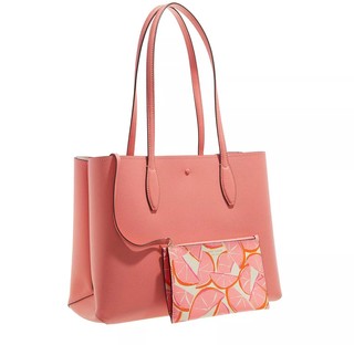  New York Tote All Day Grapefruit Pop Printed Crossgrain Leather Gr. unisize in Koralle