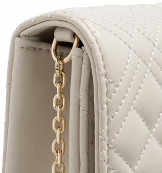 Clutches Borsa Quilted Pu in fawn