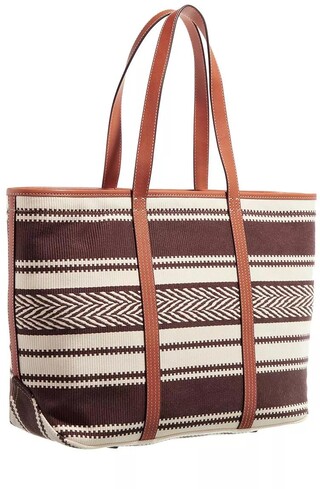 Polo Tote Canyon Stripe Tote Bag Gr. unisize in Braun