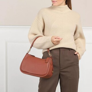  Crossbody Bags Soft Pebble Leather Cary Crossbody Gr. unisize in Cognacbraun