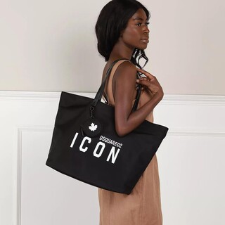 Shopper Icon Shopping Bag Gr. unisize in Schwarz