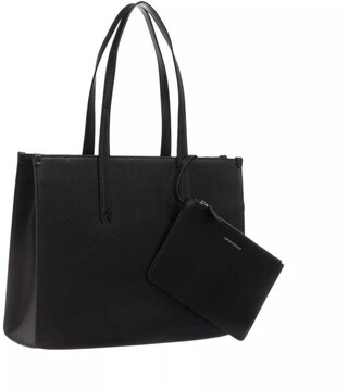Emporio Armani Shopper Shopping Bag M Minidollaro Pat Gr. unisize in Schwarz