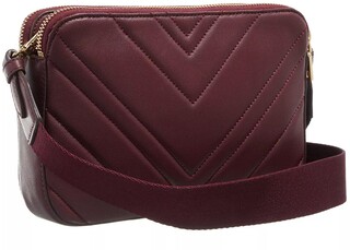  Crossbody Bags Delphine Dbl Zip Cbody Gr. unisize in Rot