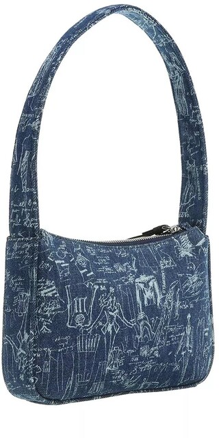  Hobo Bag Disk Sm Zip Shoulderbag Dnm Gr. unisize in Blau