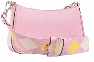 New York Crossbody Bags Double Up Colorblocked Saffiano Leather Gr. unisize in Gold