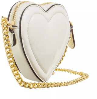 Lauren Clutches Mini Heart Pouch Small Gr. unisize in Weiß