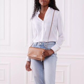 Zadig & Voltaire Crossbody Bags Rock Grained Leather Gr. unisize in Braun