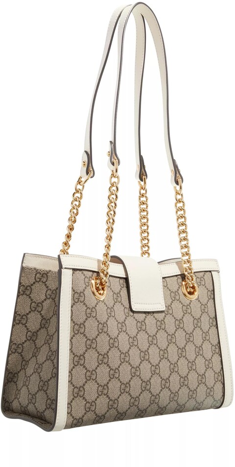 Gucci Shopper Small GG Supreme Padlock Shoulder Bag Gr. unisize in Beige