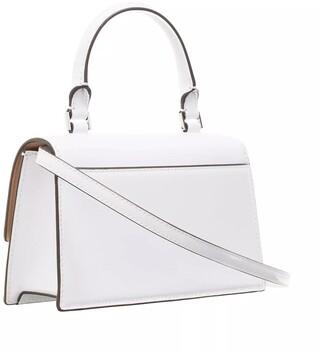 Crossbody Bags Trend Spazzolato Mini Top-Handle Bag Gr. unisize in Weiß