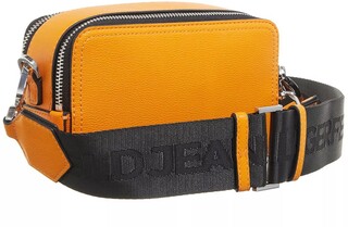  Crossbody Bags Tech Leather Camera Bag Patch Gr. unisize in Orange