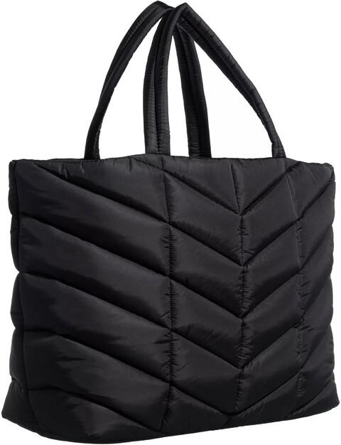 Saint Laurent Shopper Puffer Tote in Econyl Gr. unisize in Schwarz