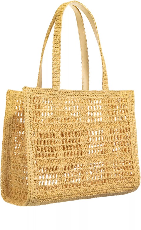 Tory Burch Tote Ella Hand-Crocheted Small Tote Gr. unisize in Beige