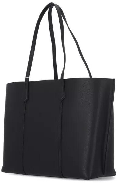 Tory Burch Shopper Black Leather Shoulder Bag Gr. unisize in Schwarz