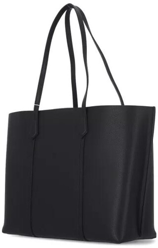  Shopper Black Leather Shoulder Bag Gr. unisize in Schwarz