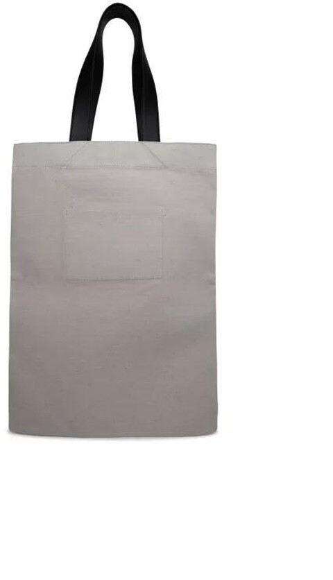 Jil Sander Totes Beige Canvas Tote Bag Gr. unisize in Grau