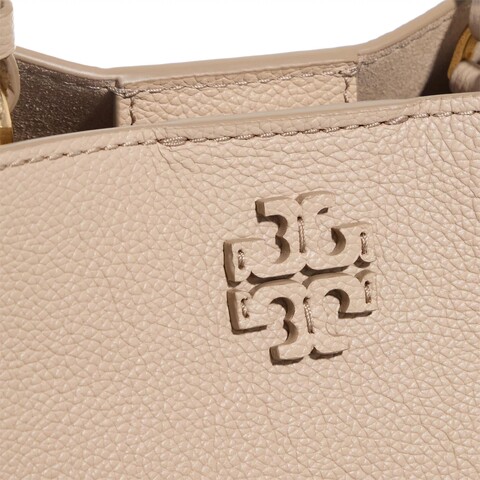Tory Burch Beuteltasche McGraw Small Bucket Bag Gr. unisize in Taupe