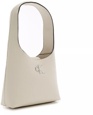  Crossbody Bags Minimal Monogram Weiße Handtasche K60 Gr. unisize in Weiß